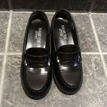 HARUTA 로퍼 블랙