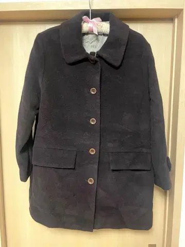 Cotton house aya 브라운 울 코트 M 사이즈