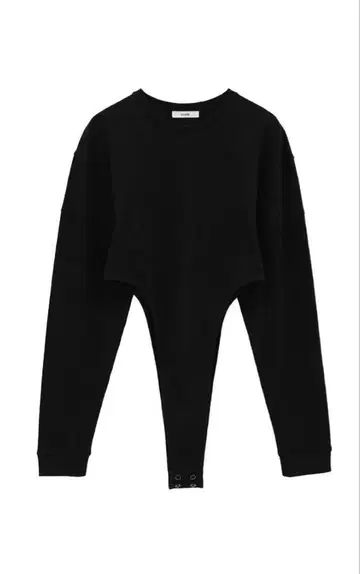 CLANE CONSTRUCTIVE FORM BODY SUIT 블랙