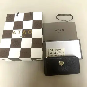 ATAO 네이비 가죽 장지갑 2025년 2월 공식 매장 구매