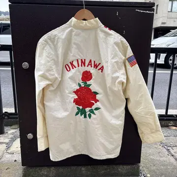 TOGUCHI OKINAWA 빈티지 수베니어 자켓 미국 해병대