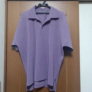 옴므플리세 옴므 반팔 피케 셔츠 25SS HP51JJ17 사이즈 3