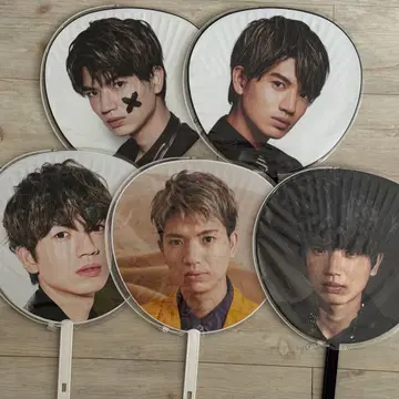 SixTONES 코치 유고 부채 5장 세트