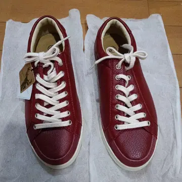 Regal Walker 빨간색 가죽 스니커즈 새상품
