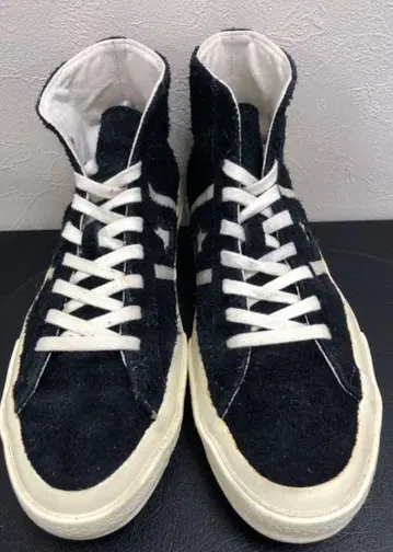 새상품급 26cm 컨버스 잭 스타 스웨이드 하이 converse
