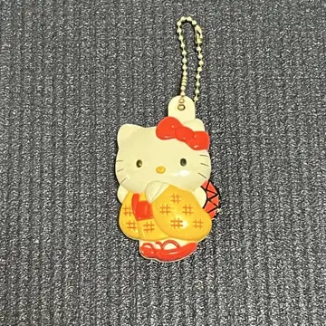 헬로키티 고토치 이즈 기모노 거울 키링 산리오 2000년경