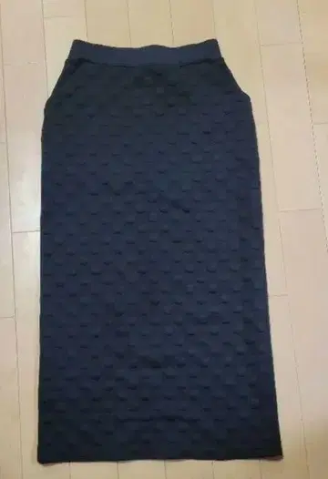 도트 타이트 스커트 여성용(L~LL)