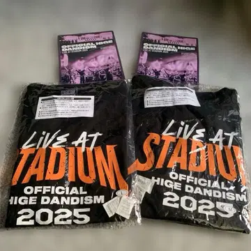 히게단 라이브 T셔츠 플라이어