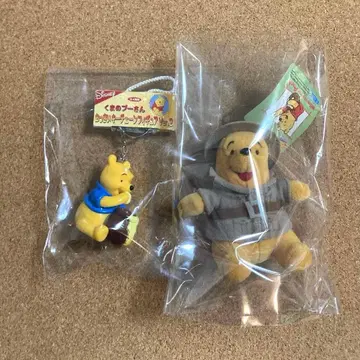 곰돌이 푸 키링 피규어 봉제 인형 디즈니 레트로 레어