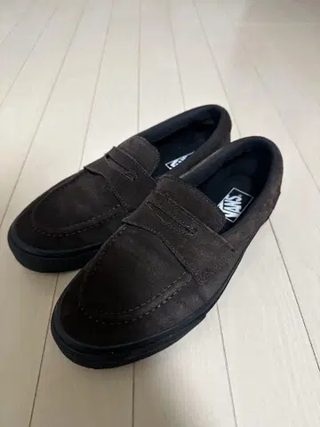 Vans 브라운 스웨이드 슬립온