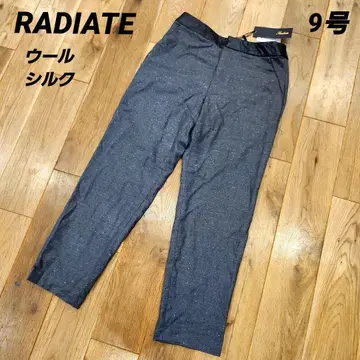 새상품 라디에이트 9호 RADIATE 울 실크 7부 기장 팬츠