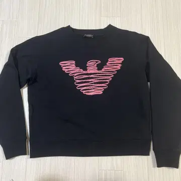 엠포리오 아르마니 블랙 맨투맨