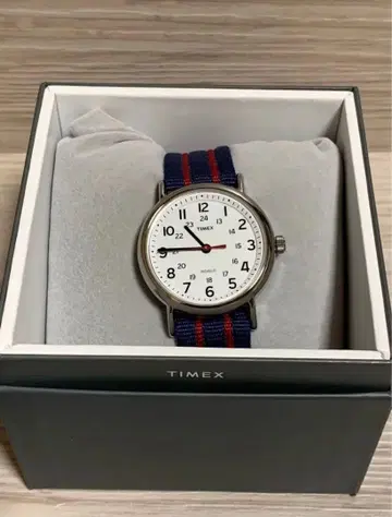 [ 미사용 ] TIMEX 타이맥스 위켄더 쿼츠 손목시계