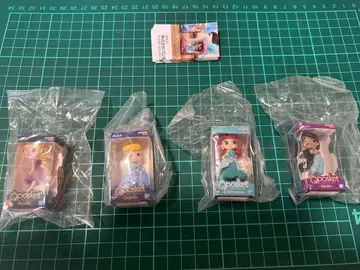 Qposket 디즈니 프린세스 4체 세트 컴플리트
