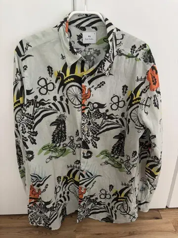 Paul Smith 아트 프린트 긴팔 셔츠 M