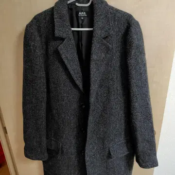 A.P.C. 아페쎄 x 영국 MOON사 트위드 남성용 코트