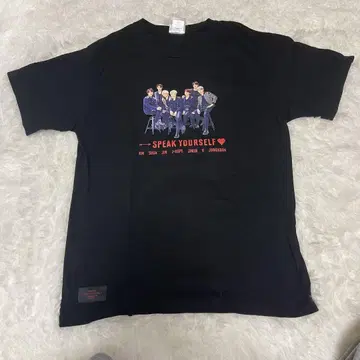 bts speak your self 투어 티셔츠