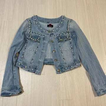 DaTuRa 스터드 데님 자켓