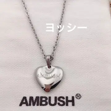 AMBUSH 하트 모양 목걸이