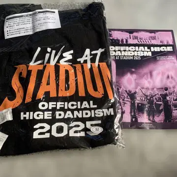 히게단 라이브 T셔츠 플라이어