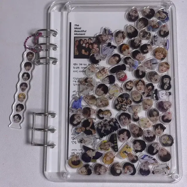 방탄 와글와글 소년단 아크릴바인더