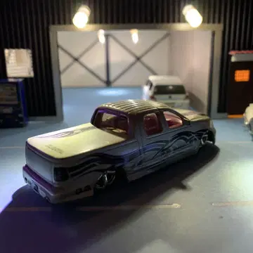 DUB. 포드 F-150 실버 픽업 트럭 미니카