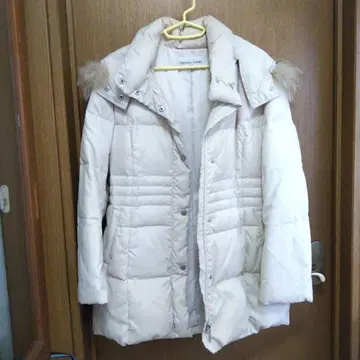 GERARD DAREL 아이보리 다운 자켓 손세탁 가능