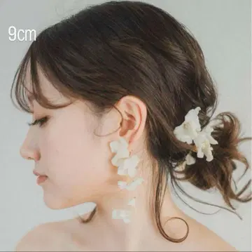 쿠시네 플뢰르 귀걸이 9cm