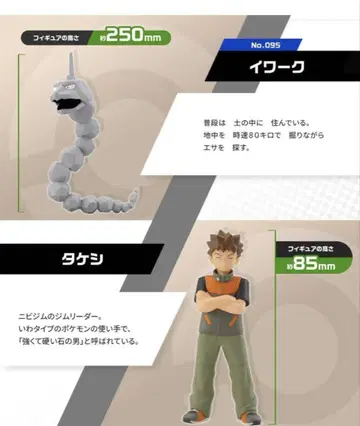 포켓몬스터 포켓몬 스케일 월드 이워크 타케시