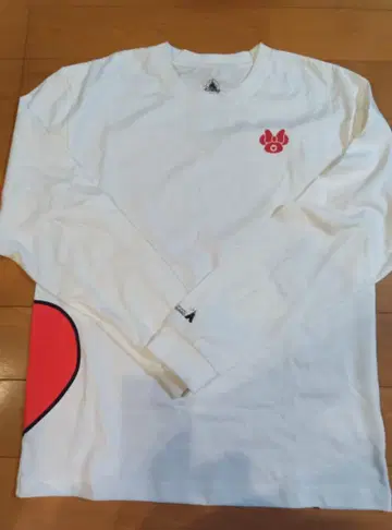 홍콩 Disney 미니 마우스 긴팔 T셔츠 S 사이즈 화이트