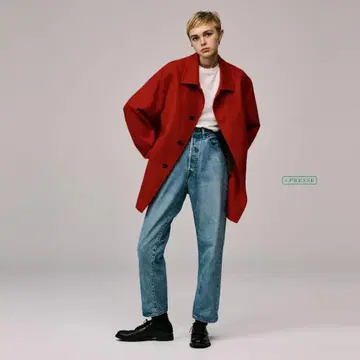 새상품 A.PRESSE Cashmere Light 캐시미어 자켓