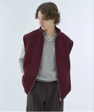 ESTNATION ECO 폴리 드라이버즈 니트 베스트