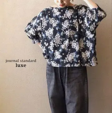 journal standard luxe 리버티 론 프린트 블라우스