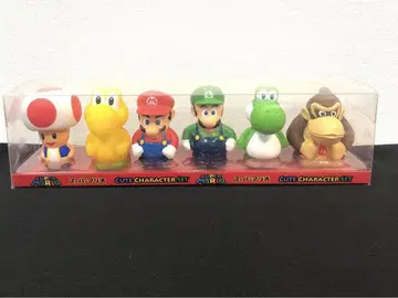 Nintendo 슈퍼 마리오 캐릭터 세트 소프트 비닐 피규어 2010년제