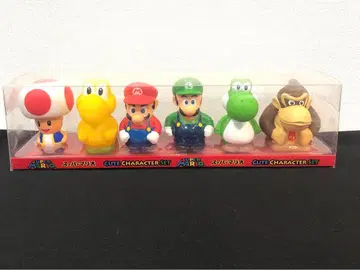 Nintendo 슈퍼 마리오 캐릭터 세트 소프트 비닐 피규어 2010년제