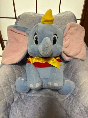 덤보 초초BIG 봉제 인형 50cm 택 포함 미사용 새상품 디즈니