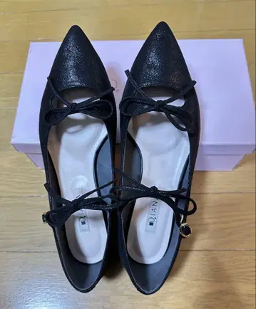 Diana 더블 리본에 반해 스트랩 슈즈 24cm