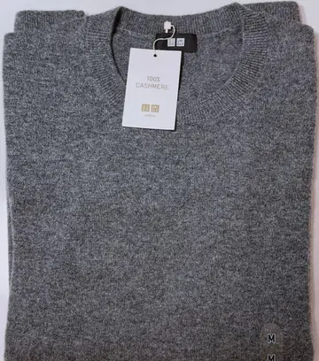 남성용 2025년 가을 신작 UNIQLO 캐시미어 크루넥 스웨터