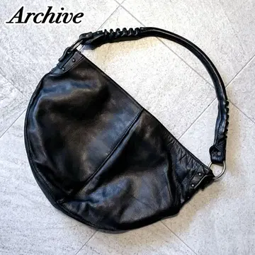 archive shoulder bag y2k studs half moon