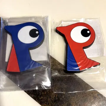 파맨 배지 1호 2호 러버 마그넷