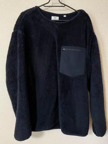 Engineered Garments 네이비 플리스 자켓 XL