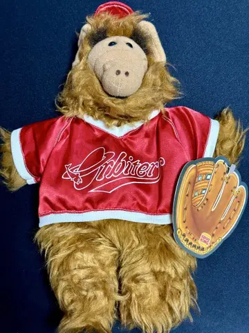 ALF 알프 버거킹 밀토이 봉제 인형 야구 빈티지 80s