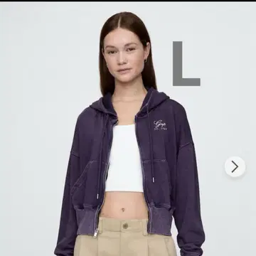 GAP 후드 부착 후드티 L