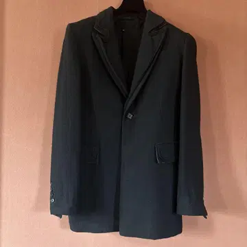 ANN DEMEULEMEESTER 싱글 버튼 자켓