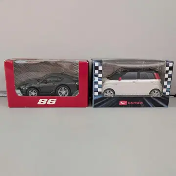 DAIHATSU CAST / TOYOTA 86 미니카 세트
