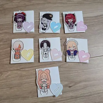 캐릭터 아크릴 스탠드 7개 세트