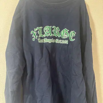 XLARGE 네이비 트레이닝복
