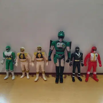 슈퍼전대 히어로 피규어 6체 세트