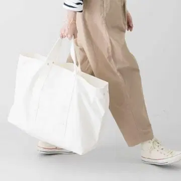 [ kagure ] 코튼 캔버스 툴백 토트백