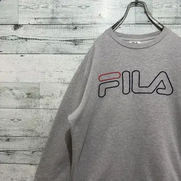 [휠라] FILA 최고 디자인 자수 빅 로고 레트로 인기 맨투맨